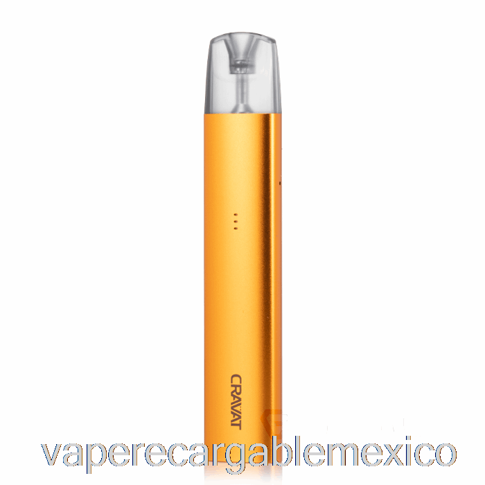 Vape Recargable Uwell Cravat Pod Kit Naranja